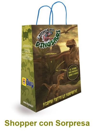 Picture of BUSTA SORPRESA 1x5 buste DINOSAURI SHOPPER (V.8,90)