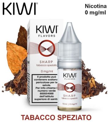 Picture of KIWI E-LIQUID SHARP 10ml 0mg/ml - PL0012605