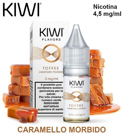 Picture of KIWI E-LIQUID TOFFEE 10ml 4,5mg/ml - PLN010975