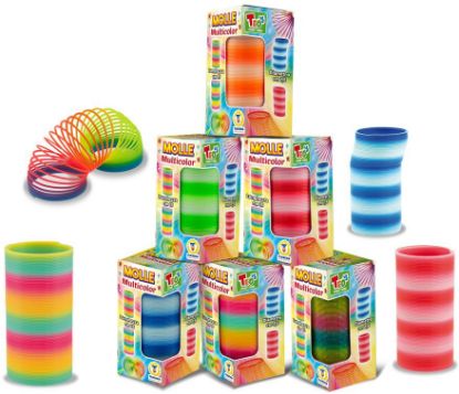 Immagine di GIOCHI TEO'S - MOLLA MULTICOLORE 6 ASS DIAM. 7.5 CM