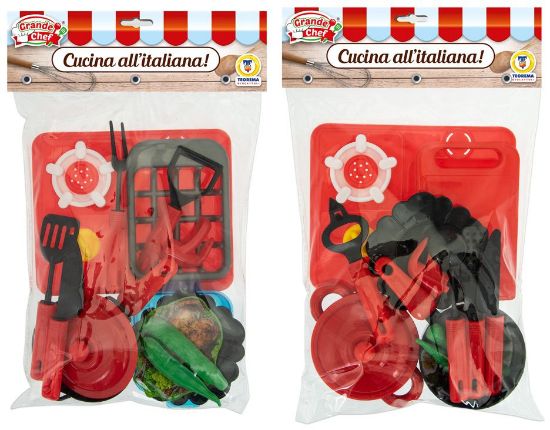 Picture of GIOCHI GRANDE CHEF - SET PENTOLINE CON ACCESSORI 2 MDL