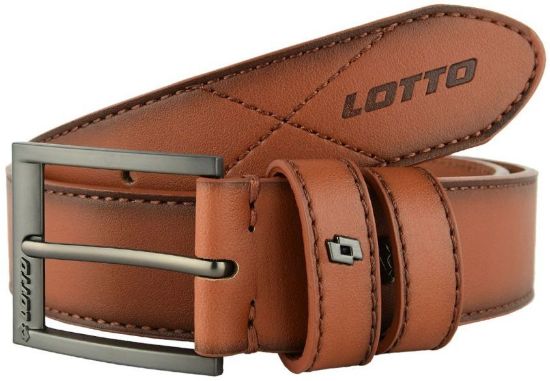 Picture of CINTURA UOMO LOTTO COGNAC H.3,5cm 1pz SCATOLA REGALO