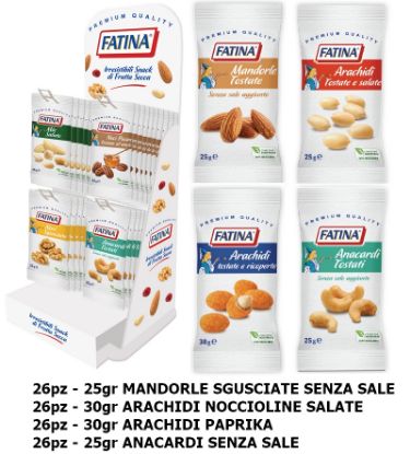 Immagine di SNACK FATINA EXPO 104pz 4gusti assortiti