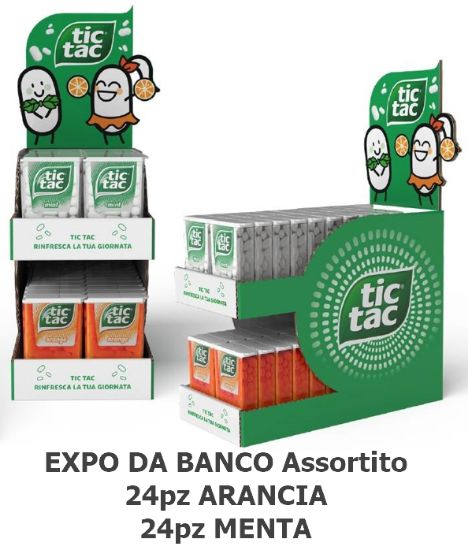 Picture of FERRERO TIC TAC EXPO 48pz + EXPO DA BANCO OMAGGIO