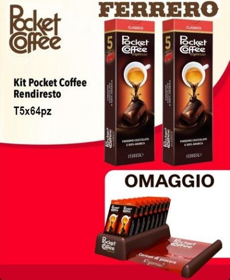 Picture of FERRERO POCKET COFFE' T5x 64pz + RENDIRESTO EXPO OMAGGIO