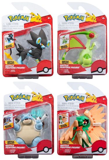 Picture of GIOCHI PERSONAGGI POKEMON 4pz ASSORTIMENTO N.4