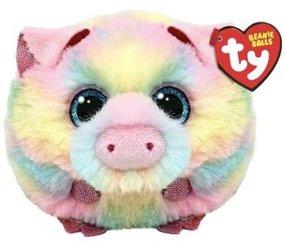 Picture of PELUCHES BEANIE PUFFIES - 1pz PIGASSO