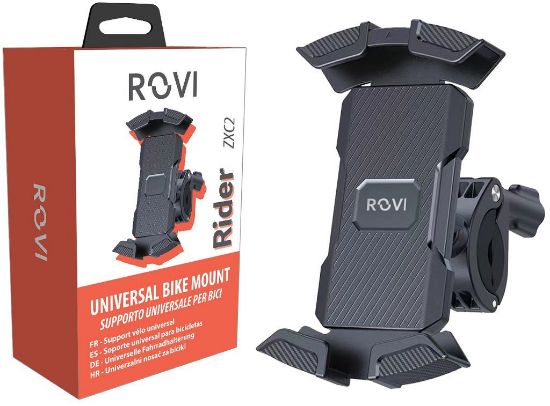 Picture of SUPPORTO PER BICICLETTA CELLULARE ZXC2 1pz UNIVERSALE - ROVI