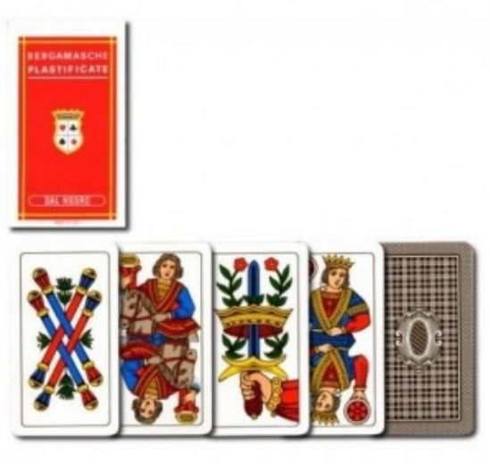 Picture of CARTE DA GIOCO BERGAMASCHE N.94 DAL NEGRO 1pz - PLASTICA