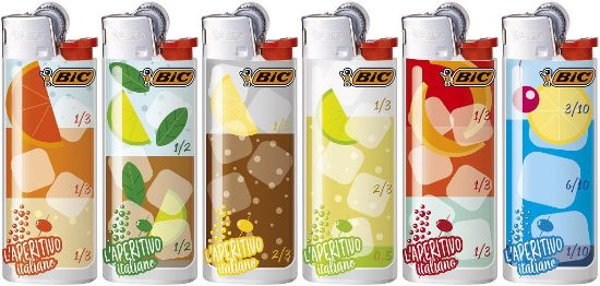 Immagine di ACCENDINO BIC MINI J25 PIETRINA 50pz APERITIVO