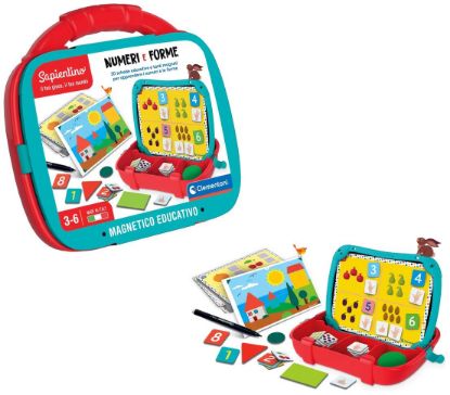 Picture of GIOCHI VALIGETTA MAGNETICA NUMERI E FORME 1pz CLEMENTONI