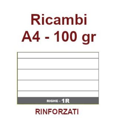 Picture of RICAMBI A4 100gr 1R RINFORZATI