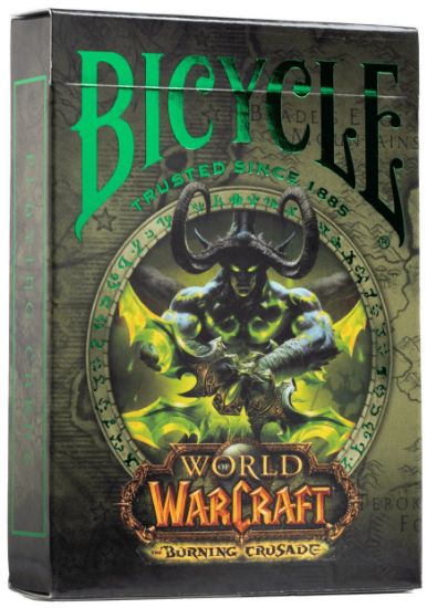 Picture of CARTE DA POKER BICYCLE 1pz World Of Warcraft Burning Crusade