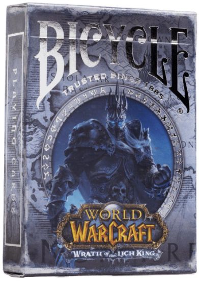 Picture of CARTE DA POKER BICYCLE 1pz World Of Warcraft Wrath of the Lich King