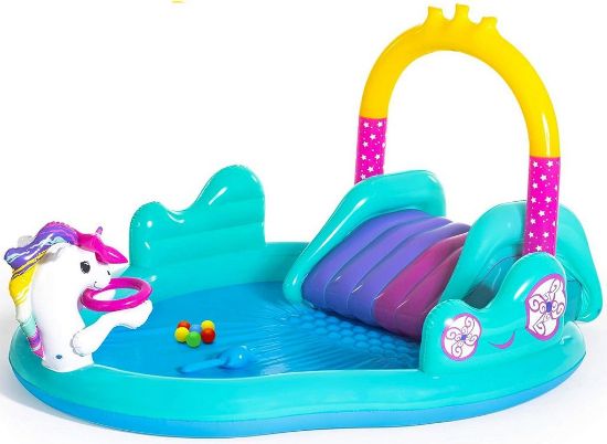 Picture of GONFIABILI PLAY CENTER MAGICO UNICORNO 274x198x137cm