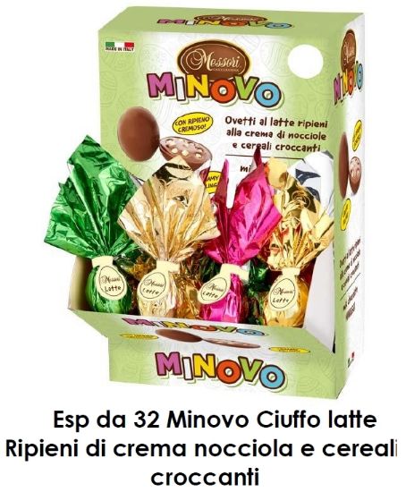 Immagine di MESSORI PASQUA OVETTO 32pz MINOVO 12,5gr