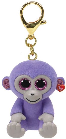 Immagine di PELUCHES BEANIE BOOS CLIPS 8cm - 1pz GRAPES