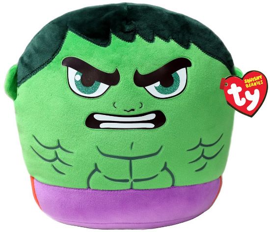 Picture of PELUCHES BEANIE SQUISH-A-BOOS 33cm - 1pz HULK