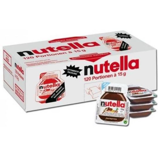 Immagine di FERRERO NUTELLA 120pz 15gr MONOPORZIONE