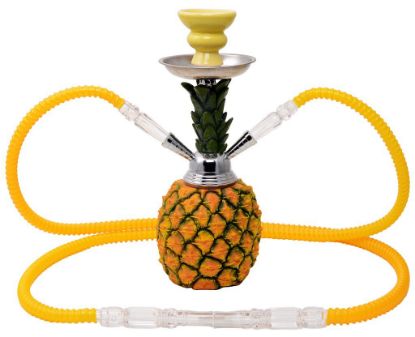 Picture of NARGHILE' ATOMIC 30cm 2 tubi 1pz PINEAPPLE