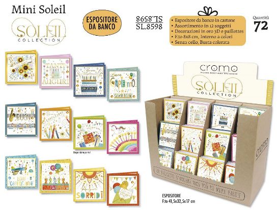 Picture of MINI SOLEIL 72pz ASSORTITI IN 12 SOGGETTI