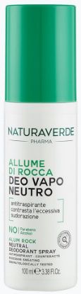 Immagine di DEODORANTE NATURA VERDE VAPO 1pz 100ml ALLUME DI ROCCA NEUTRO