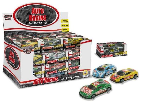 Picture of GIOCHI METAL KIDS - AUTO RACING RETROCARICA SCALA 1:64