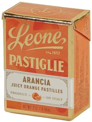 Picture of LEONE PASTIGLIE 27gr 18pz ARANCIO