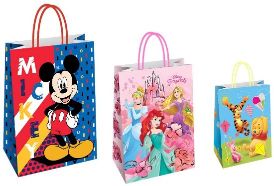 Immagine di SACCHETTI SHOPPER DECOR 44x14x50cm 25pz DISNEY