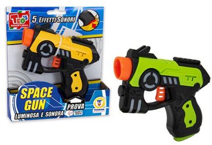 Picture of GIOCHI TEO'S - PISTOLA SPACE GUN C/LUCI E SUONI