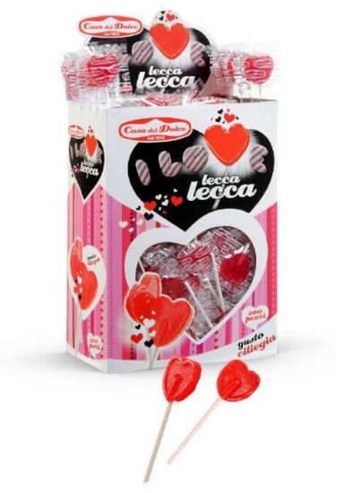 Picture of CASA DEL DOLCE CHUPA I LOVE 200pz 6,5gr CUORE PICCOLO