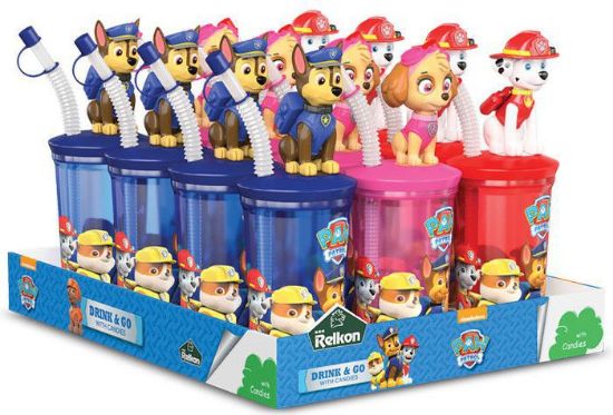 Picture of CARAMELLE TOYS PAWPATROL DRINK&GO 12pz 10gr