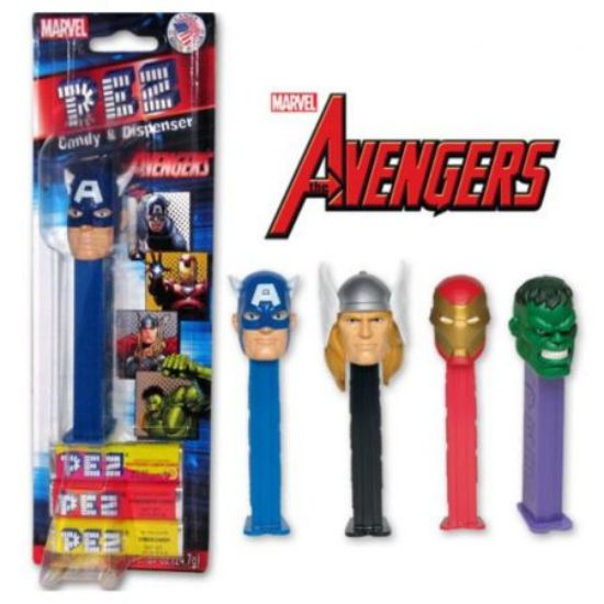 Immagine di CASA DEL DOLCE PEZ MARVEL 12pz