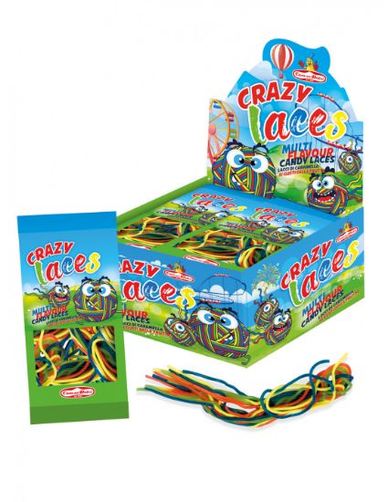 Picture of CASA DEL DOLCE BUS.CRAZY LACES 24pz 40gr