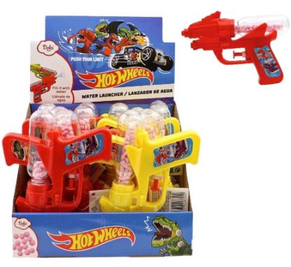 Picture of CARAMELLE TOYS WATERGUN HOTWHEELS 12pz 8gr