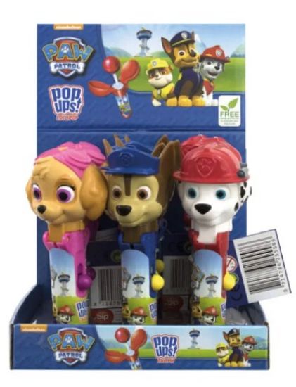 Immagine di CARAMELLE TOYS PAW PATROL POP 12pz 10gr CASA DEL DOLCE