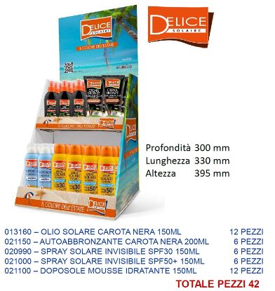 Picture of SOLARI DELICE EXPO SPRAY 42pz DA BANCO ASSORTITO