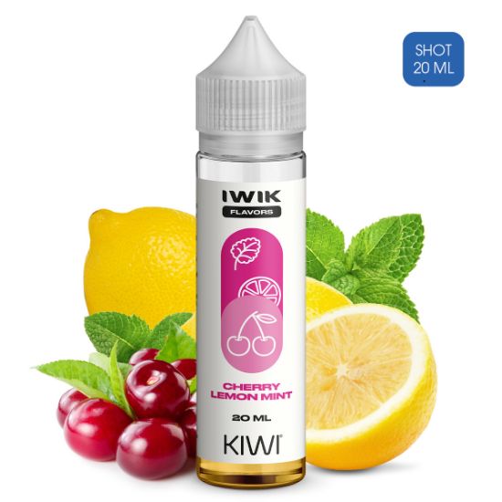 Picture of KIWI AROMA SHOT SERIES CHERRY LEMON MINT - IWIK - 20 ML