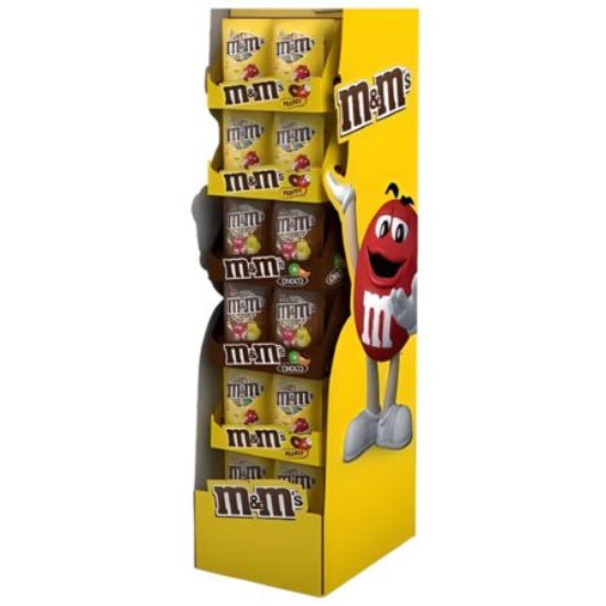 Picture of MASTERFOOD BUSTA MAXI M&M'S EXPO 162pz 250gr EXPO DA TERRA ARACHIDI E CIOCCOLATO