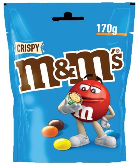 Picture of MASTERFOOD BUSTA MAXI M&M'S CRISPY 170g 27pz