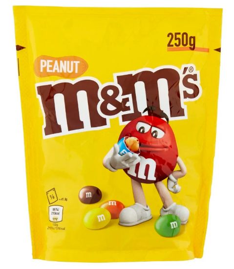 Picture of MASTERFOOD BUSTA MAXI M&M'S ARACHIDI 250g 27pz