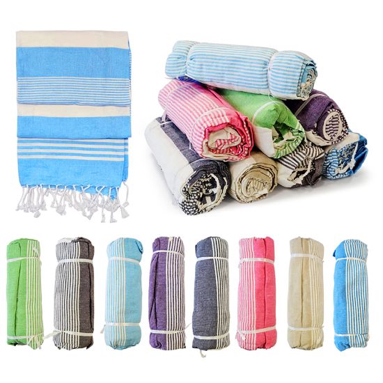 Picture of TELO MARE FOUTA 1pz 90x180cm COLORI ASSORTITI