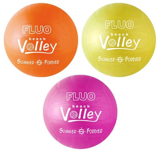 Immagine di PALLONE VOLLEY PVC 1pz SGONFIO COLORI ASS.