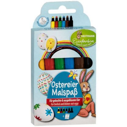 Immagine di PASTELLI PER UOVA OSTEREIER MALSPASS 6 COLORI ASSORTITI