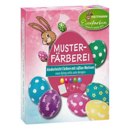 Immagine di COLORI PER UOVA MUSTER-F ARBEREI 5 COLORI + ACCESSORI