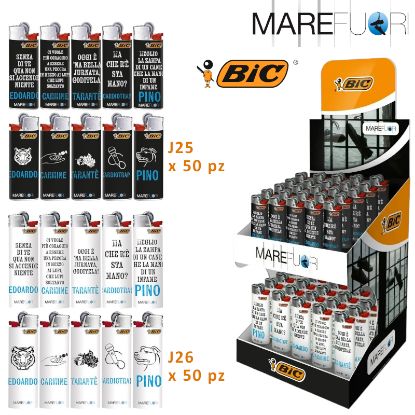 Picture of ACCENDINO BIC EXPO J25/J26 PIETRINA 100pz MARE FUORI