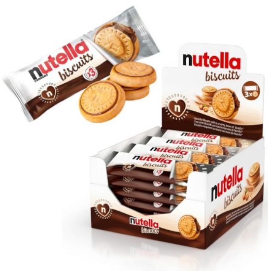 Picture of FERRERO NUTELLA BISCUITS T3x 28pz