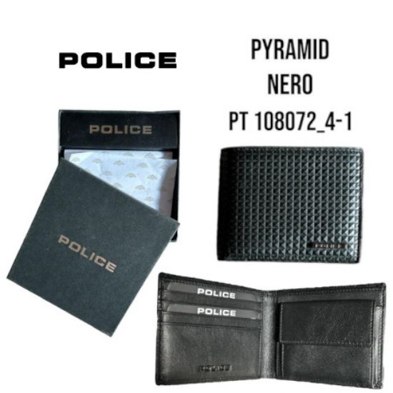 Picture of PORTAFOGLIO UOMO POLICE 1pz VERA PELLE