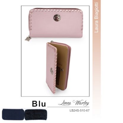 Immagine di PORTAFOGLIO DONNA BIAGIOTTI WARLEY BLU 1pz SINTETICO