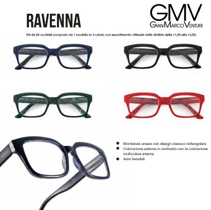 Picture of OCCHIALI GRAD. GMV RAVENNA (da 1.00 a 3.50) 24pz